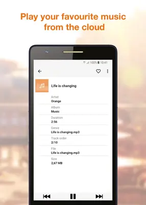 Orange Cloud android App screenshot 3