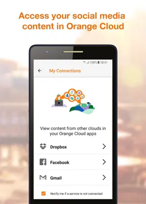 Orange Cloud android App screenshot 5